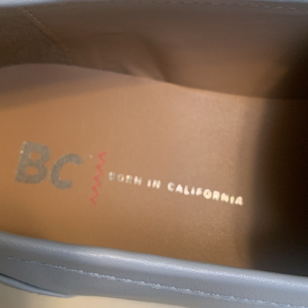 BC Footwear Light Blue Loafers - Picture 6 of 8